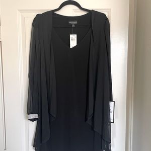 Connected apparel Fancy black dress